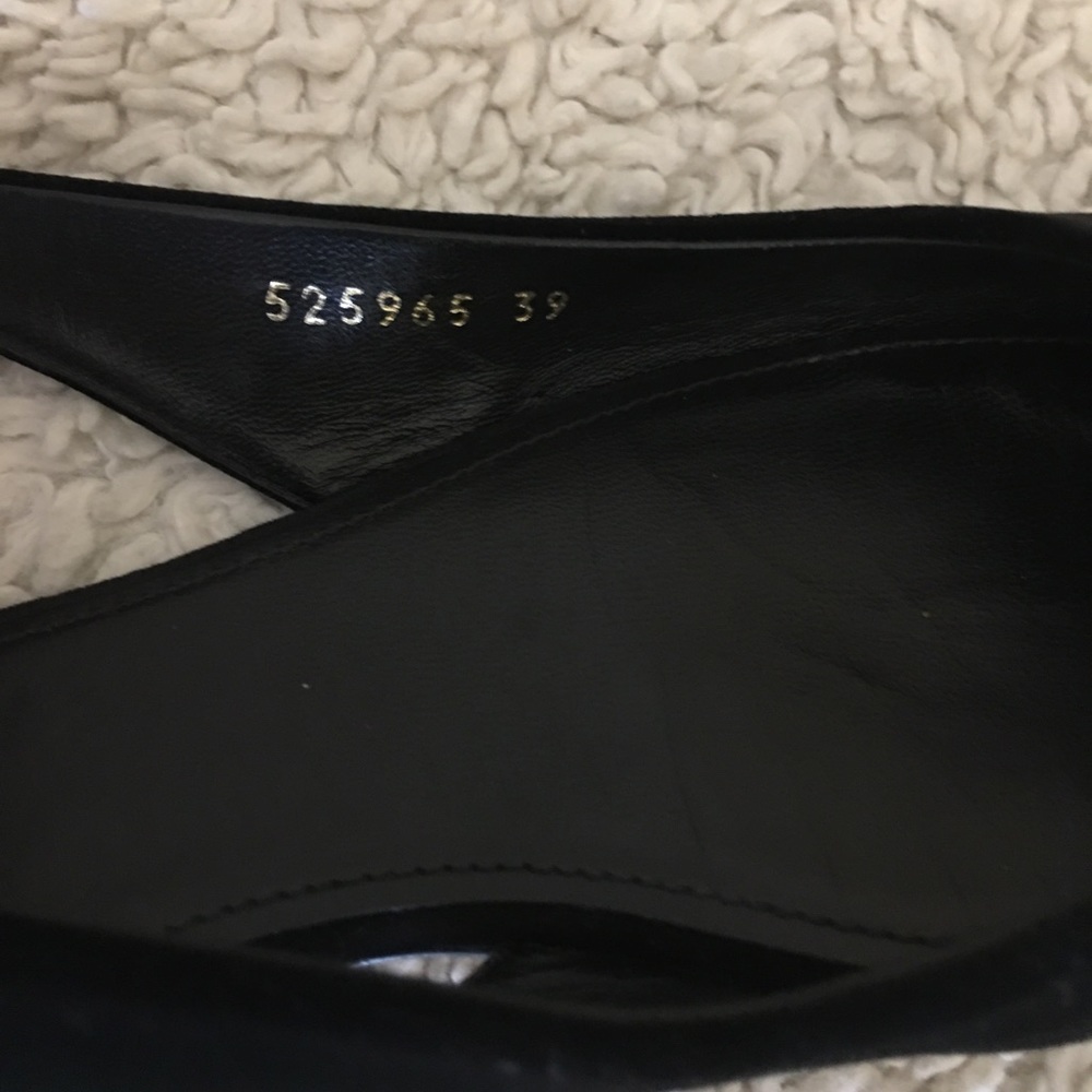 Balenciaga Black and Gold Sandals - Picture 7 of 10